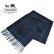  Coach мужской muffler COACH MENS F85858 палантин кашемир . шерсть для мужчин и женщин темно-синий проверка [ outlet ]