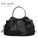  Kate Spade "мамина сумка" KATE SPADE большая сумка нейлон кожа ручная сумочка чёрный черный бежевый [PXRU6134][ бесплатная доставка ]