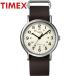 TIMEX Timex наручные часы WEEKENDER we kenda-T2N893 кварц часы часы кожаный ремень Brown 