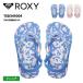  Roxy Kids пляжные шлепанцы девочка TW PEBBLES VI 2024 SPRING простой Be солнечный сандалии пляж Logo детский бюстгальтер ndoTSD241004 ROXY