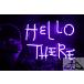  оригинал neon автограф стеклянный HELLO THERE магазин табличка балка Cafe интерьер party орнамент led табличка american смешанные товары выполненный под заказ возможность 