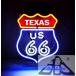  neon автограф TEXAS US66 стекло neon табличка интерьер освещение Cafe оборудование орнамент орнамент led табличка american смешанные товары модный illumination выполненный под заказ возможность 