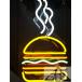  neon автограф рукоятка burger горячая вода . имеется табличка еда и напитки магазин для орнамент led табличка american смешанные товары модный интерьер магазинный иллюминация автограф панель выполненный под заказ возможность 