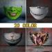  маска 5 шт. комплект костюмированная игра Halloween Uni -k... маскарадный костюм party товары мелкие вещи интересный выражение рисунок взрослый женщина мужчина менять оборудование 3D принт цельный 