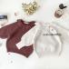  tops вязаный воротник оборка tops retro тянуть over осень осень-зима зима девочка baby младенец оборка tops ребенок одежда Kids 