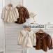  младенец baby блуза рубашка tops детский комбинезон длинный рукав весна осень оборка девочка модный симпатичный комбинезон baby детская одежда младенец одежда 