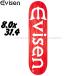 EVISEN SKATEBOARDS 8.0 дюймовый EVI-LOGO RED DEEP CONCAVE креветка sen скейтборд . скейтборд панель 