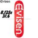 EVISEN SKATEBOARDS 8.125 дюймовый EVI-LOGO RED DEEP CONCAVE креветка sen скейтборд . скейтборд панель 