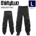 24-25 THIRTYTWO SWEEPER PNT BLACK L размер мужской сноуборд сноуборд одежда брюки PANT type .. Япония стандартный товар *