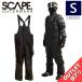 [ outlet ]25-26 SCAPE BIB PNT BLACK S размер мужской женский унисекс сноуборд сноуборд одежда брюки 