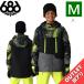 [ outlet ]*25 686 BOYS GEO INSULATED JKT LIME HEMISPHERE COLORBLOCK M размер детский сноуборд сноуборд одежда 