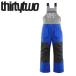 25-26 THIRTYTWO YOUTH BASEMENT BIB PNT цвет :BLUE L размер sa-ti two bib брюки детский сноуборд лыжи сноуборд одежда PANT type .. старый модель *