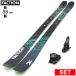 [ центральный ширина 88mm 184cm]FACTION PRODIGY 1+GRIFFON 13 type .. старый модель лыжи комплект twin chip s без ключа лыжи Freestyle лыжи 