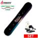 23-24 FANATIC DUAL BLACK+NIDECKER MUON-X мужской сноуборд 2 позиций комплект glato сирень ntoli Freestyle type .. Япония стандартный товар 