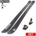 [ центральный ширина 91mm 163cm|170cm|177cm]FACTION LA MACHINE 1 MICRO+SQUIRE 11 type .. старый модель лыжи комплект флис ключ 