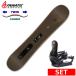 24-25 FANATIC ACE DARK BROWN+ZUMA BINDING мужской панель комплект 2 позиций комплект круговой Carving type .. Япония стандартный товар 