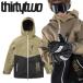 25-26 THIRTYTWO GRASSER JACKET цвет :KHAKIsa-ti two жакет JKT мужской сноуборд лыжи сноуборд одежда * type .. старый модель Япония стандартный товар 