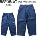 * 25-26 REPUBLIC WIDE PAINTER PANTS цвет :INDIGO DENIMlipa желтохвост k сноуборд одежда мужской сноуборд брюки PNT Япония стандартный товар 