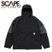 * 25-26 SCAPE TRACK JACKET цвет :BLACK Escape сноуборд одежда мужской женский унисекс сноуборд жакет JKT type .. старый модель Япония стандартный товар 
