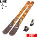 [ центральный ширина 92mm 155cm|166cm|172cm|177cm]LINE HONEY BADGER+SQUIRE 11 27 модель лыжи комплект twin chip s без ключа лыжи Freestyle лыжи 