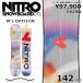 �y���[�z���f�B�[�X �X�m�[�{�[�h �� �^���� �����f�� 142cm NITRO OPTISYM Womens �i�C�g�� �I�v�e�B�V�� 25-26 �O���g�� �L�����o�[