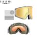 24-25ELECTRIC EK1 цвет :FLOOD SMOKE линзы :GOLD CHROME CONTRAST электрический 