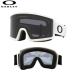 25-26 OAKLEY TARGET LINE L цвет :MATTE WHITE линзы :DARK GREY Oacley 