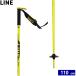  лыжи paul (pole) 24 LINE PIN BLACK YELLOW[110cm] линия булавка лыжи stock 23-24 Япония стандартный товар 