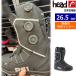 [ скорейший предварительный заказ товар ] 26-27 HEAD PSI TRIPLE BOA цвет :BLACK 26.5cm head мужской сноуборд ботинки новый модель 