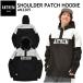 0 ANTHEM SHOULDER PATCH HOODIE BLACK AN2205 Anne sem мужской женский унисекс сноуборд одежда сноуборд жакет 22-23 type .. Япония стандартный товар 