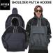 * 24-25 ANTHEM SHOULDER PATCH HOODIE STEEL GRAY AN2405 Anne sem сноуборд сноуборд одежда спорт Mix водоотталкивающий Parker 