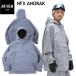 * 24-25 ANTHEM NFX ANORAK JKT BLUE GRAY AN2441 Anne sem сноуборд сноуборд одежда спорт Mix жакет JACKET