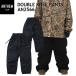 * 25-26 ANTHEM DOUBLE KNEE PANTS цвет :BLACK AN2566 Anne sem сноуборд одежда унисекс брюки сноуборд большой размер PNT Япония стандартный товар 