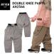 * 25-26 ANTHEM DOUBLE KNEE PANTS цвет :SAND KHAKI AN2566 Anne sem сноуборд одежда унисекс брюки сноуборд большой размер PNT Япония стандартный товар 