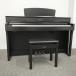  электронное пианино Yamaha klabino-ba высота низкий свободный стул есть черный б/у AZ-884008B