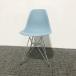  Eames стул mi-ting стул локти нет пластик ракушка боковой HermanMiller Herman Miller бледный голубой б/у IM-876141B