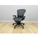  Herman Miller Aaron стул B модель стандартный подкачка сиденья есть AE112AWB локти есть офис стул HermanMiller черный б/у IO-883102B