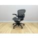  Herman Miller Aaron стул B модель стандартный подкачка сиденья есть AE111PWB подлокотники офис стул HermanMiller черный б/у IO-883118B