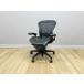  Herman Miller Aaron стул A модель стандартный подкачка сиденья есть AE111AWA локти есть офис стул HermanMiller черный б/у IO-883178B
