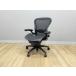  Herman Miller Aaron стул B модель полный поддержка подкачка сиденья есть локти есть офис стул HermanMiller черный б/у IO-883181B