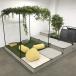  park Work relax Space искусственная зелень подушка есть mi-ting Booth oka пятно - б/у RS-883366B