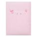  регистрация книжка wellcome baby TKB-280-P розовый na бегемот cocos nucifera 