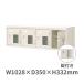塼ܥå դ 414  ê  W1028D350H332mm MBST4-1HMXK