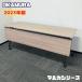 o cam лама LUKA серии flat line s tuck стол [ занавес с табличкой ] 81F52B MX62 W1800×D600×H720 настольный : приз дерево medium / ножек : Neo черный 2023 год производства б/у 