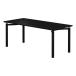  компьютерный стол модный Garage стол fantoni ME ширина 180cm черный 4шт.@ ножек Work стол стол учеба ширина 1800× глубина 800× высота 720mm GA-53-1K18