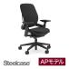  steel ke- сон Steelcase Leap AP модель офис стул . сиденье Cross обивка черный рама LEAP-10100APVP J501 J501 подкачка сиденья имеется 