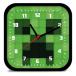 �}�C���N���t�g�@MINECRAFT�@�N���[�p�[�@ �p�^�@�|�����v ���v 24.5cm x 24.5cm �E�H�[���N���b�N Wall Clock �Ǌ|�����v