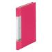 LIHITLAB / clear книжка request 20P G3201-3 красный / clear файл / p215324