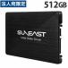 『メーカー3年保証』 SUNEAST SSD 512GB 2.5インチ SATA 6Gb/s SE800-512GB『送料無料（一部地域除く）』