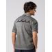wjk* двойной J Kei /muta сотрудничество cut-off polo S/S(printed)/d.gray